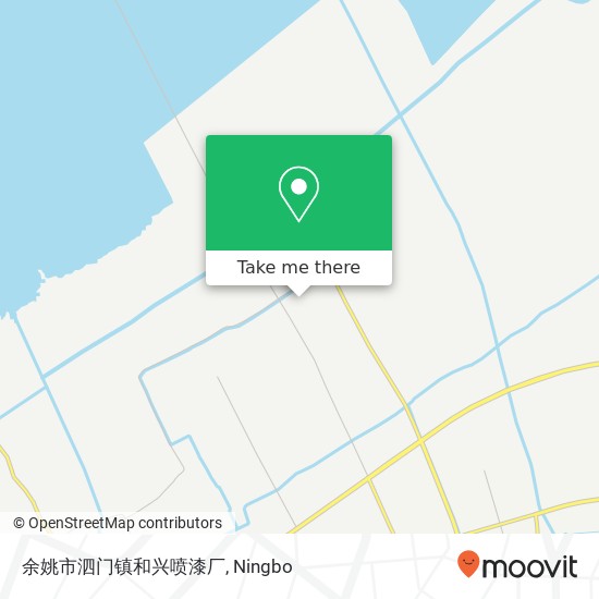 余姚市泗门镇和兴喷漆厂 map