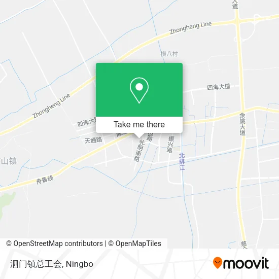 泗门镇总工会 map