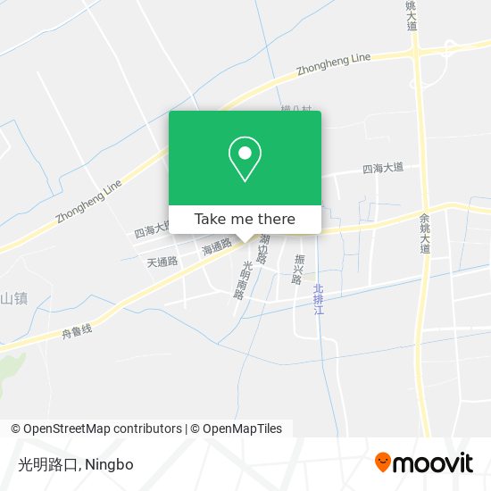 光明路口 map