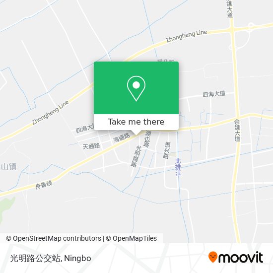 光明路公交站 map