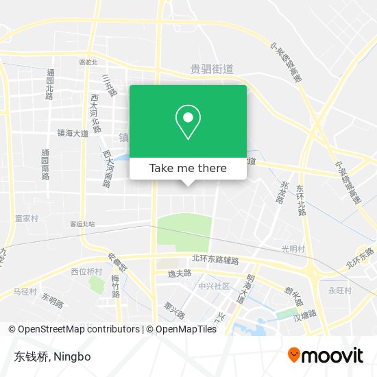 东钱桥 map