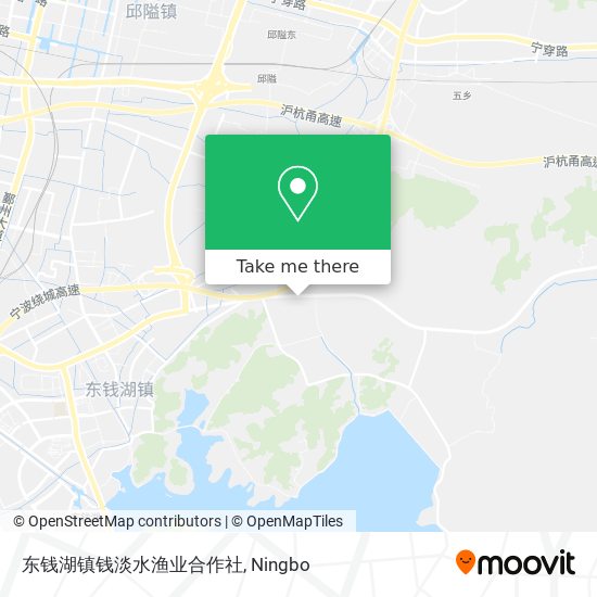 东钱湖镇钱淡水渔业合作社 map