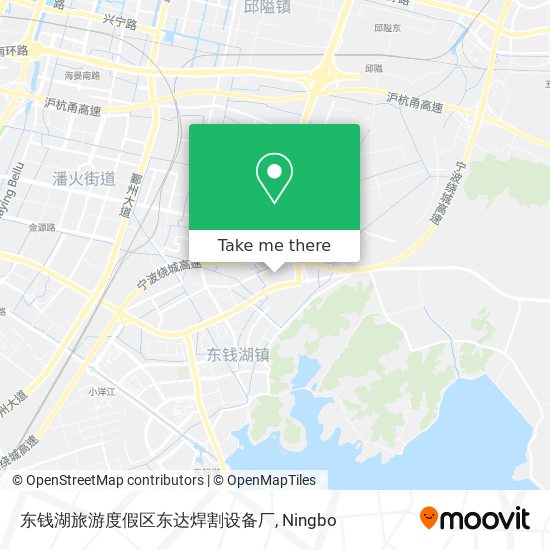 东钱湖旅游度假区东达焊割设备厂 map