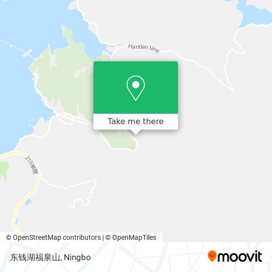 东钱湖福泉山 map