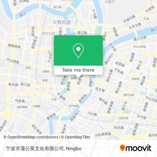 宁波市蒲公英文化有限公司 map