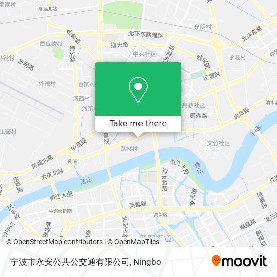 宁波市永安公共公交通有限公司 map