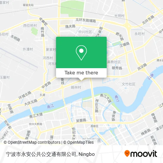 宁波市永安公共公交通有限公司 map