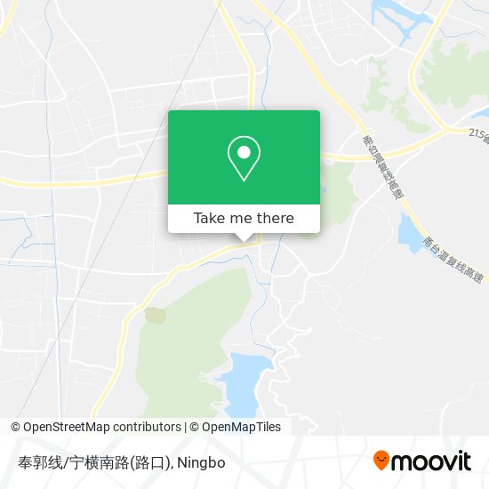 奉郭线/宁横南路(路口) map
