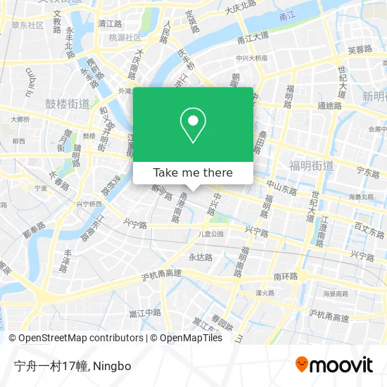 宁舟一村17幢 map