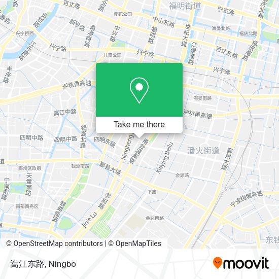 嵩江东路 map