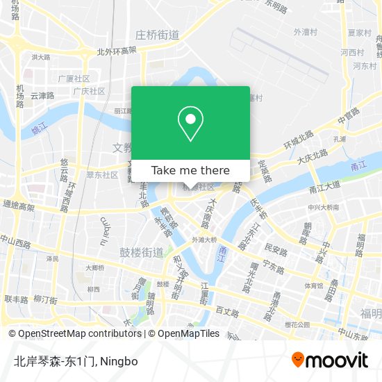 北岸琴森-东1门 map