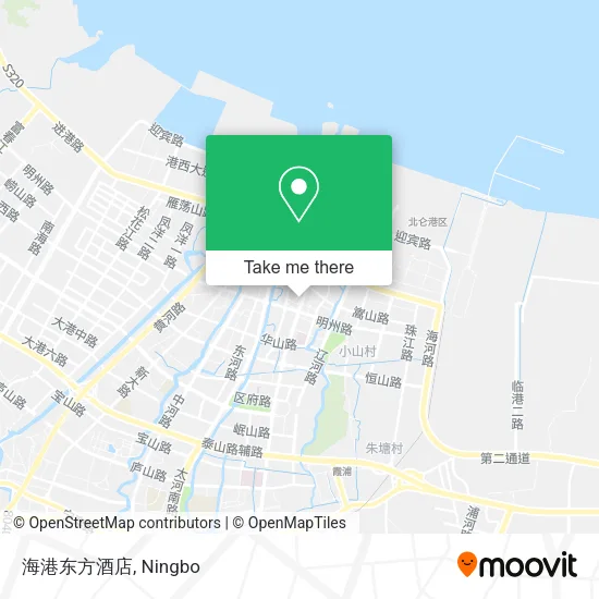 海港东方酒店 map