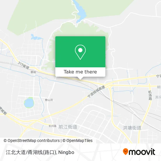 江北大道/甬湖线(路口) map