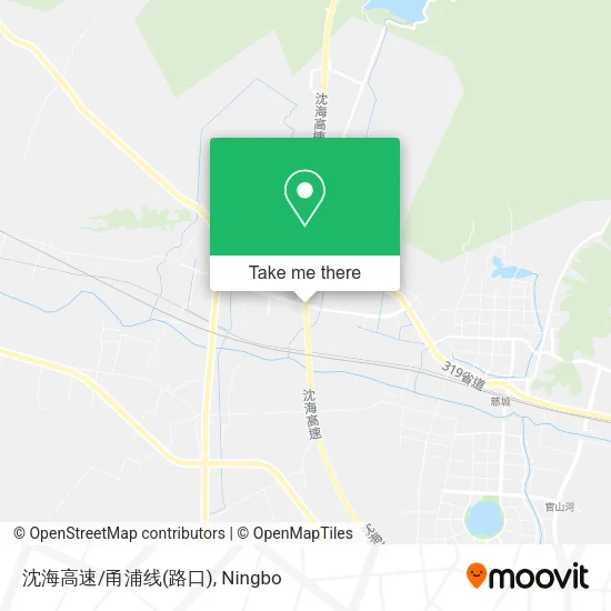 沈海高速/甬浦线(路口) map