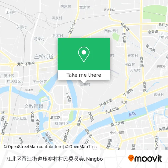 江北区甬江街道压赛村村民委员会 map