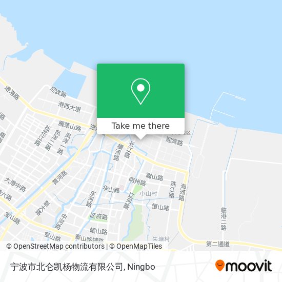 宁波市北仑凯杨物流有限公司 map