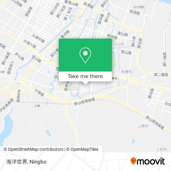 海洋世界 map