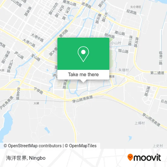 海洋世界 map