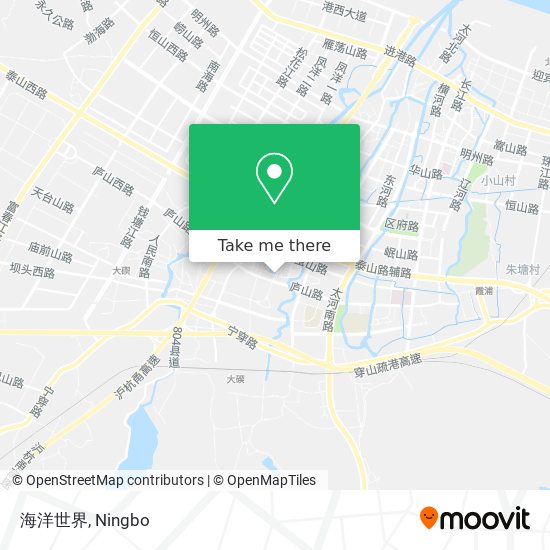海洋世界 map