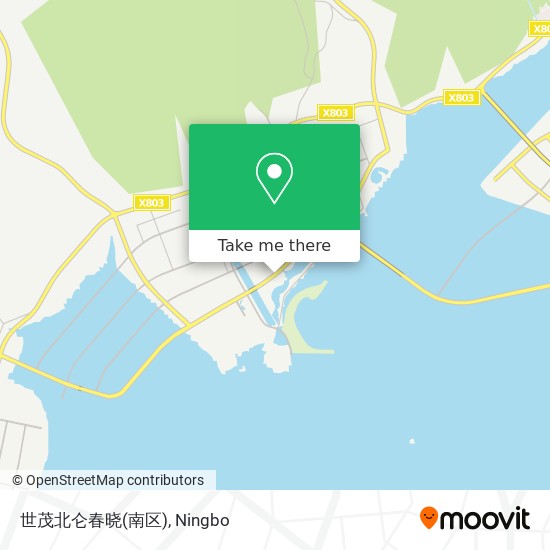世茂北仑春晓(南区) map
