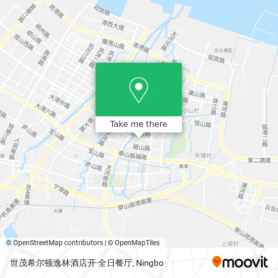 世茂希尔顿逸林酒店开·全日餐厅 map