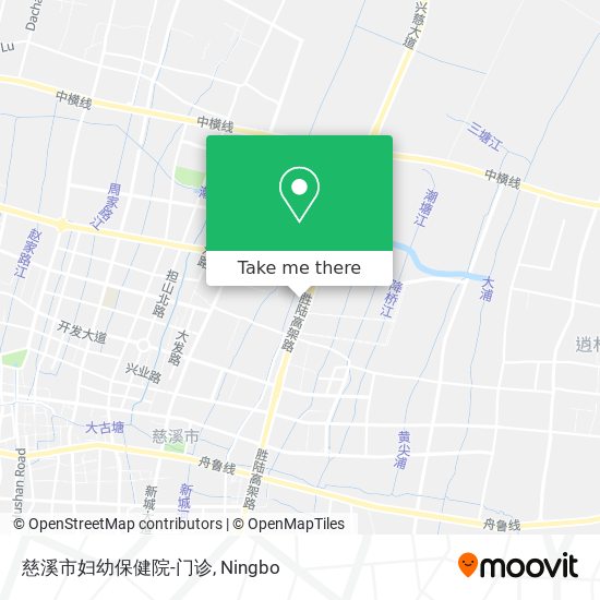 慈溪市妇幼保健院-门诊 map