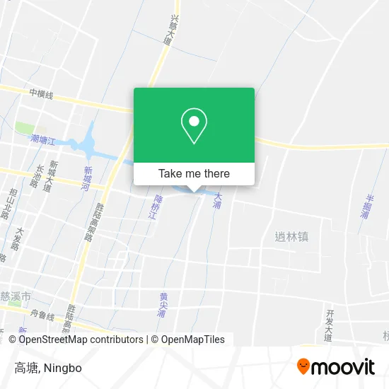 高塘 map
