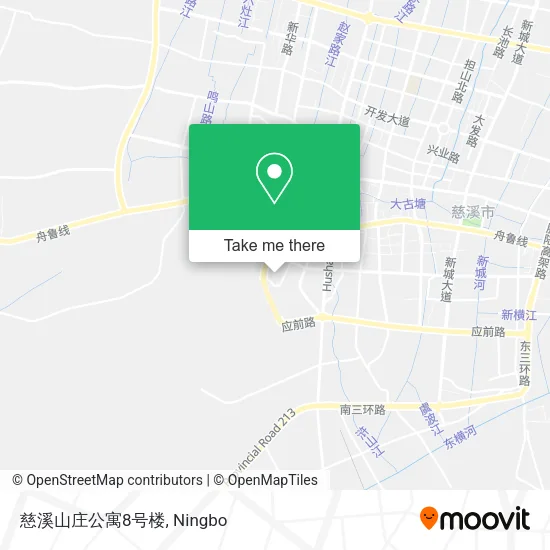 慈溪山庄公寓8号楼 map