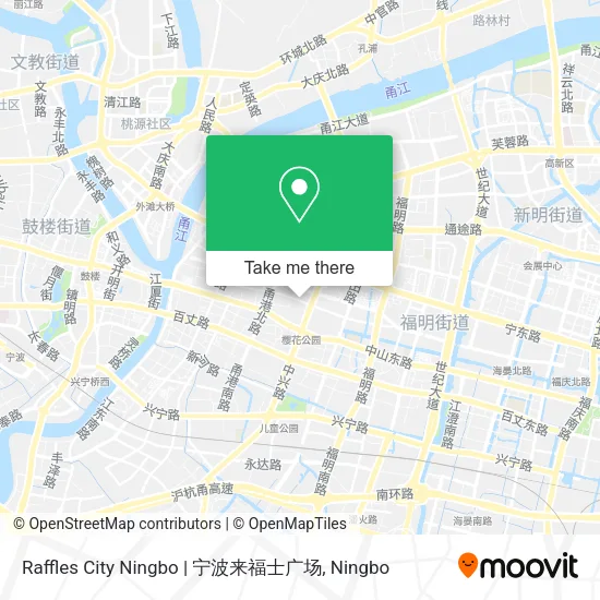 Raffles City Ningbo | 宁波来福士广场 map