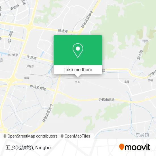 五乡(地铁站) map