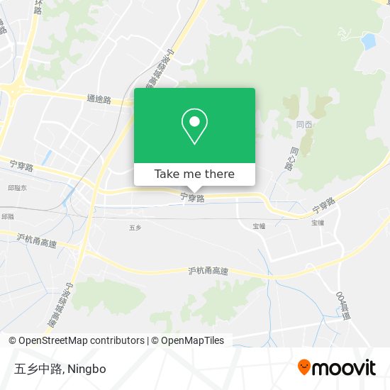 五乡中路 map