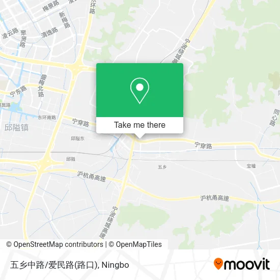 五乡中路/爱民路(路口) map