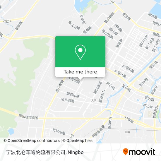 宁波北仑车通物流有限公司 map