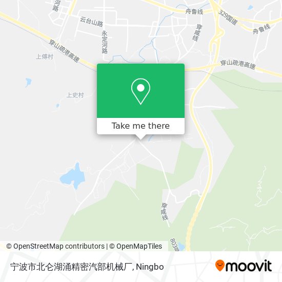宁波市北仑湖涌精密汽部机械厂 map