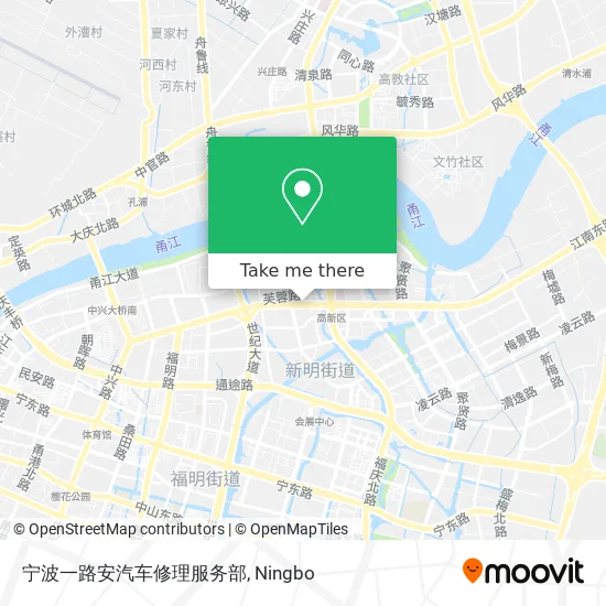 宁波一路安汽车修理服务部 map