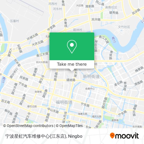 宁波星虹汽车维修中心(江东店) map