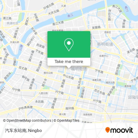 汽车东站南 map