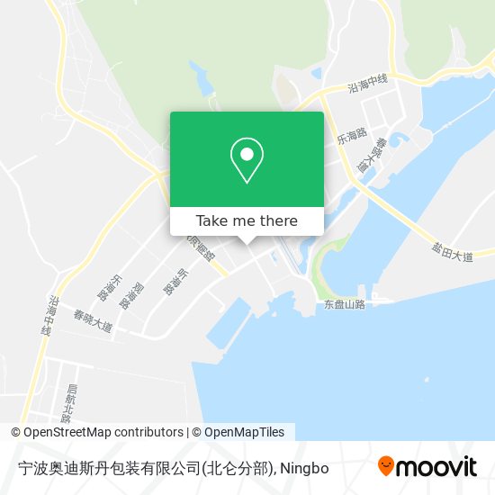 宁波奥迪斯丹包装有限公司(北仑分部) map