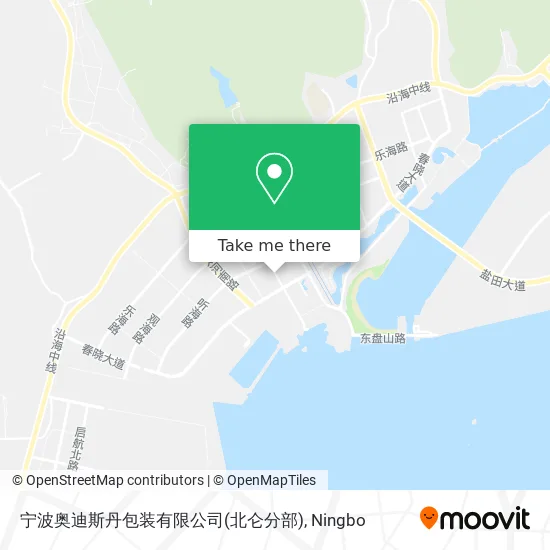 宁波奥迪斯丹包装有限公司(北仑分部) map