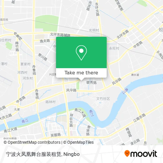 宁波火凤凰舞台服装租赁 map