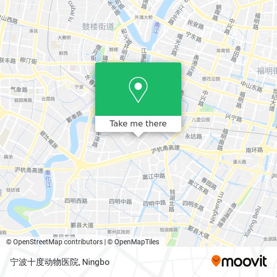 宁波十度动物医院 map