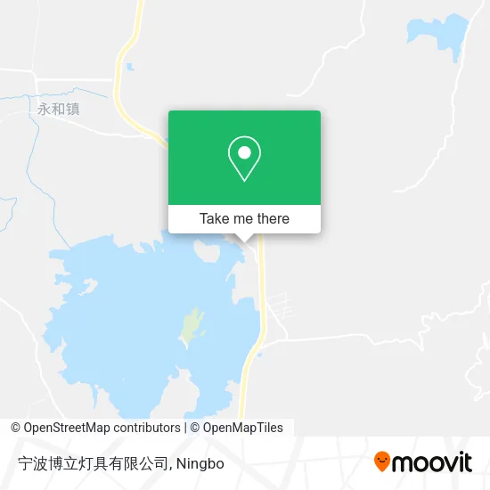 宁波博立灯具有限公司 map