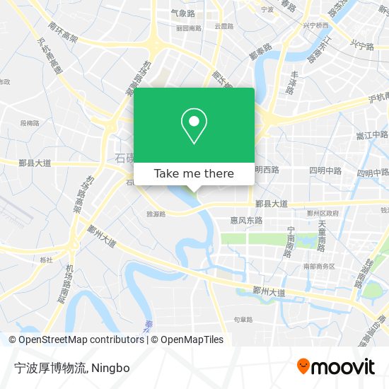 宁波厚博物流 map