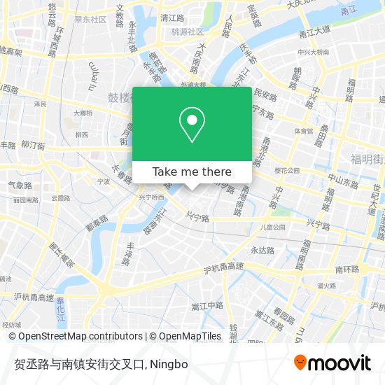 贺丞路与南镇安街交叉口 map