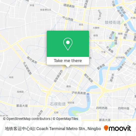 地铁客运中心站| Coach Terminal Metro Stn. map