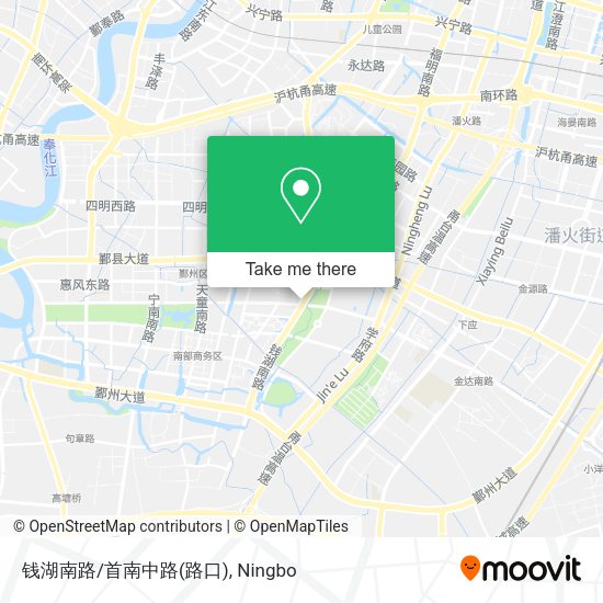 钱湖南路/首南中路(路口) map