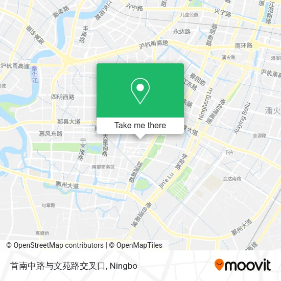 首南中路与文苑路交叉口 map