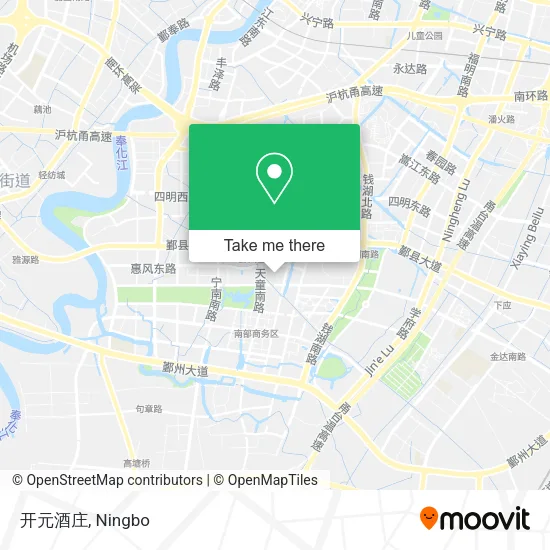 开元酒庄 map