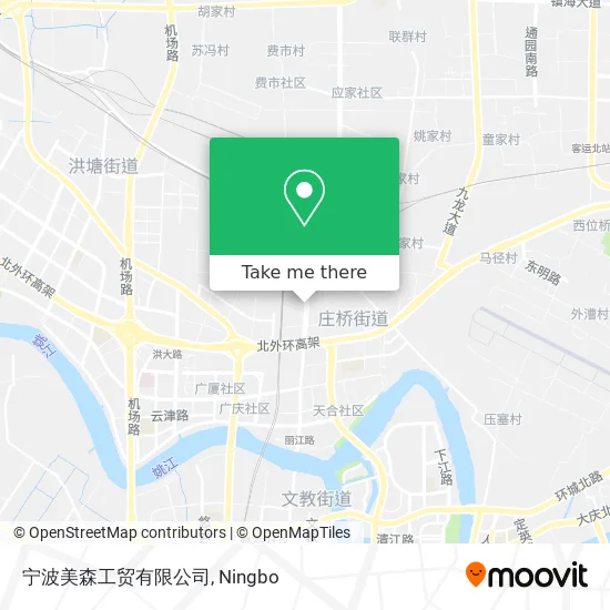 宁波美森工贸有限公司 map