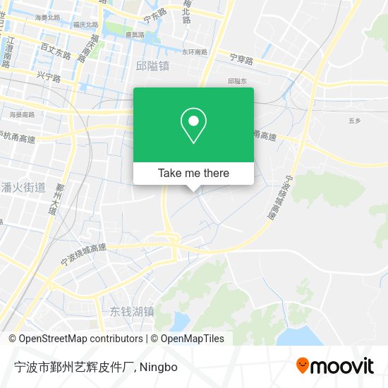 宁波市鄞州艺辉皮件厂 map